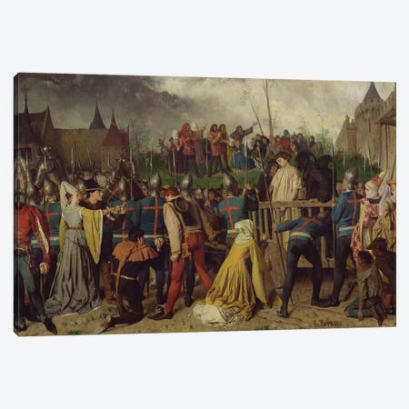 Joan of Arc  Canvas Print #BMN1360} by Isidore Patrois Art Print
