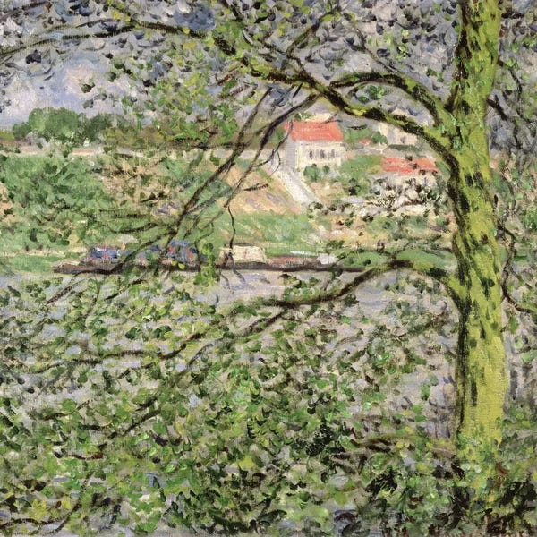 Claude Monet: Through the Trees, 1878 by Claude Monet