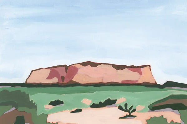 Abstract Valley I, 2024