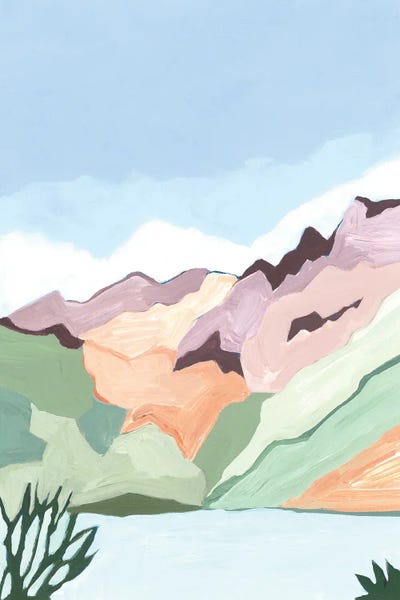 Andrea Mejia - Canvas Prints: The Apus II, 2023 by Andrea Mejia