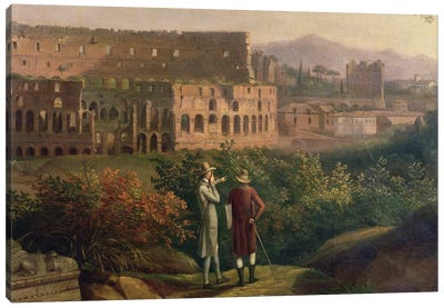 Johann Wolfgang von Goethe  Canvas Art Print