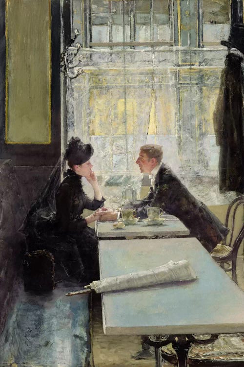 Lovers in a Cafe 