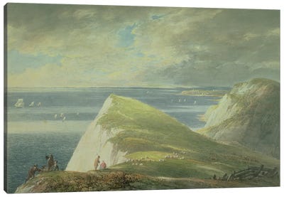No.2372 Shakespeare's Cliff, Dover  Canvas Art Print