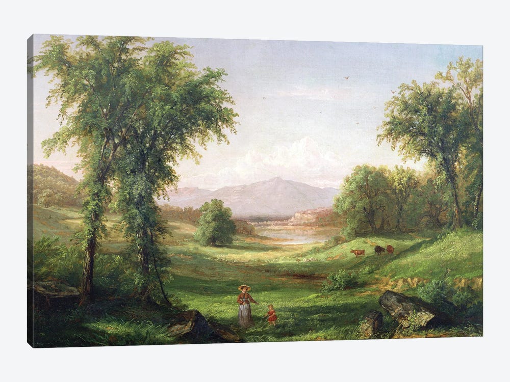 New Hampshire landscape  by Samuel Colman 1-piece Canvas Wall Art