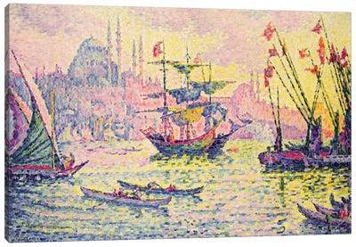 View of Constantinople, 1907  Canvas Art Print