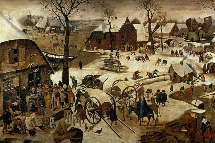 The Payment of the Tithe or The Census at Bethlehem  