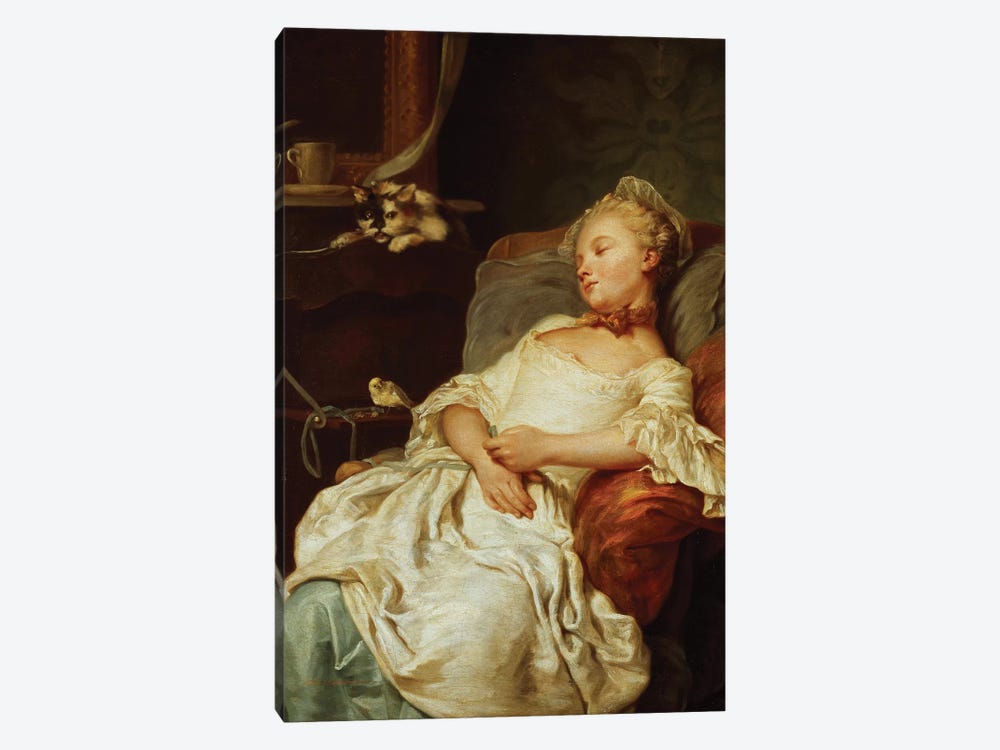 The Sleeper, 1759  by Jean Francois Colson 1-piece Canvas Art