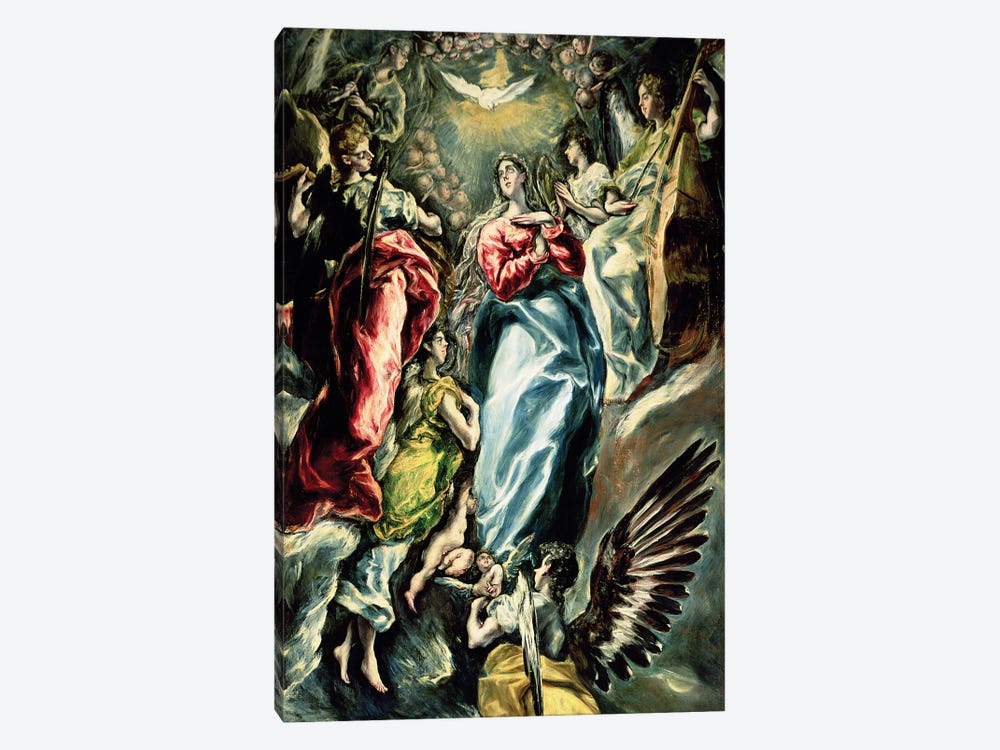 The Immaculate Conception, 1607-13 by El Greco 1-piece Canvas Wall Art