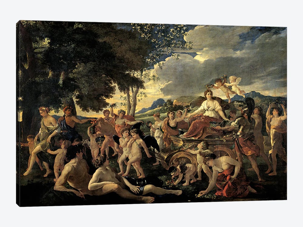 The Triumph of Flora, c.1627-28  1-piece Canvas Artwork