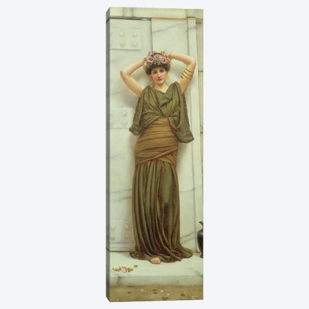Ianthe, 1889  Canvas Print #BMN1427} by John William Godward Canvas Print