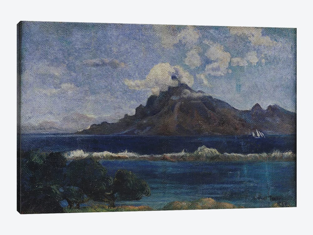 Coastal Martinique Landscape, 1887  by Paul Gauguin 1-piece Canvas Artwork