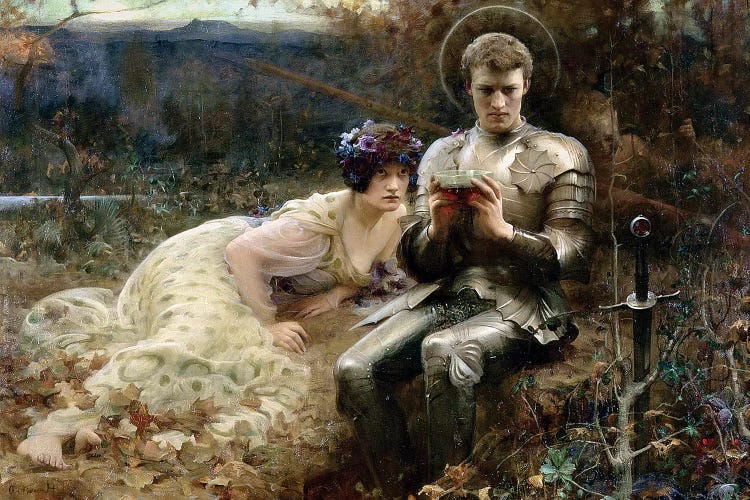 The Temptation of Sir Percival, 1894 