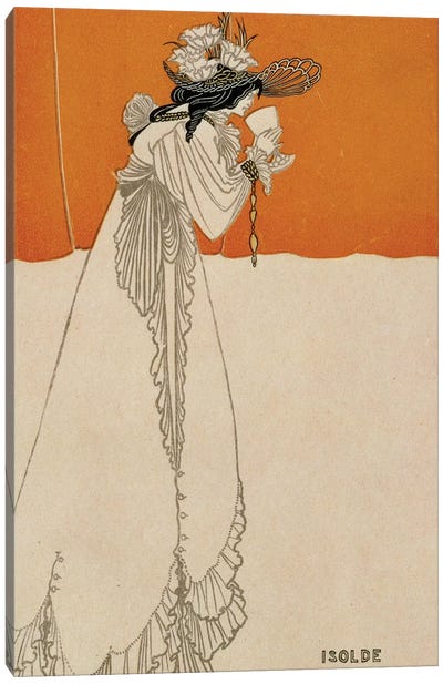 Isolde, illustration from 'The Studio', 1895  Canvas Art Print