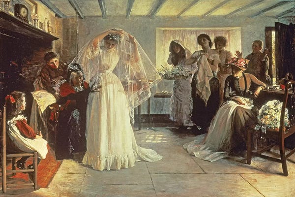 The Wedding Morning, 1892 