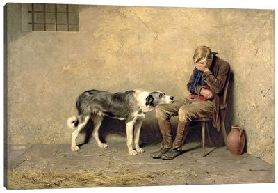 Fidelity, 1869  Canvas Art Print