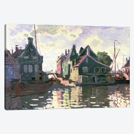 Zaandam  Canvas Print #BMN1488} by Claude Monet Canvas Wall Art