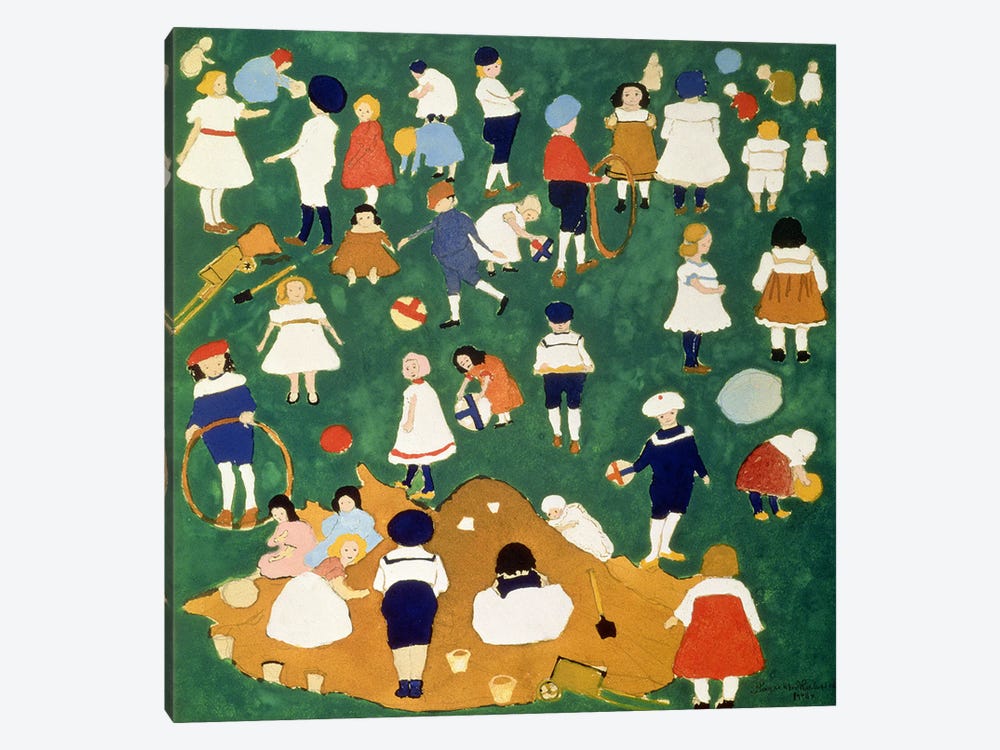 Children, 1908  by Kazimir Severinovich Malevich 1-piece Art Print