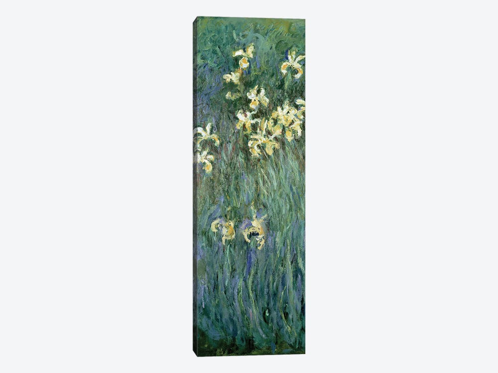The Yellow Irises  by Claude Monet 1-piece Canvas Artwork