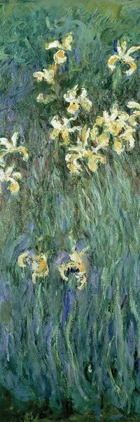 Claude Monet: The Yellow Irises  by Claude Monet