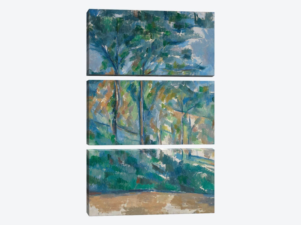 Landscape, c.1900  by Paul Cezanne 3-piece Canvas Wall Art