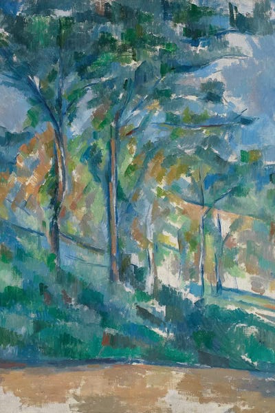 Paul Cezanne: Landscape, c.1900  by Paul Cezanne