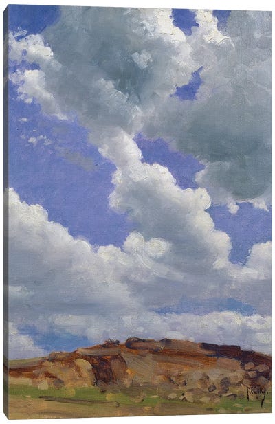 Clouds  Canvas Art Print