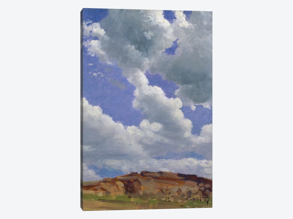 Clouds  by Thomas Cooper Gotch 1-piece Canvas Art