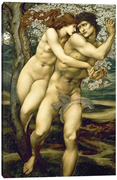 The Tree of Forgiveness, 1881-82  Canvas Art Print - Pre-Raphaelite Art