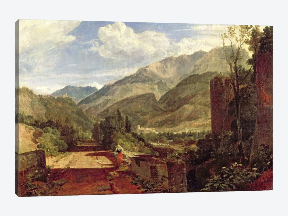 Chateau de St. Michael, Bonneville, Savoy, 1803  by J.M.W. Turner 1-piece Canvas Art Print
