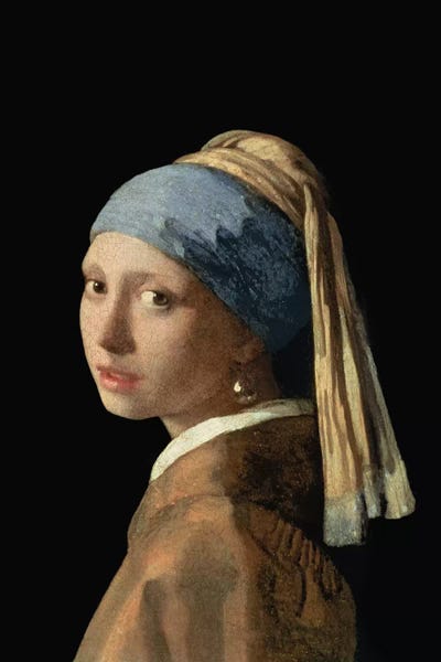 Re-Imagined Masters: Girl with a Pearl Earring, c.1665-6  by Johannes Vermeer