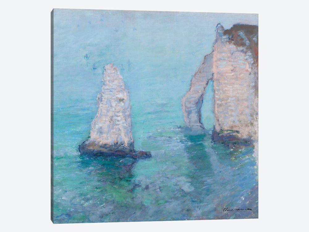 The Rock Needle and the Porte d'Aval, c.1885  by Claude Monet 1-piece Art Print