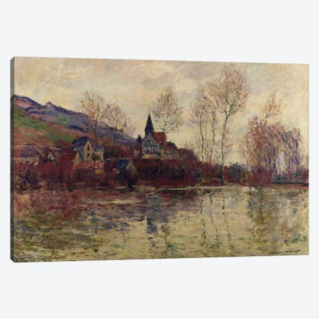 Floods at Giverny, 1886  Canvas Print #BMN1588} by Claude Monet Canvas Art Print
