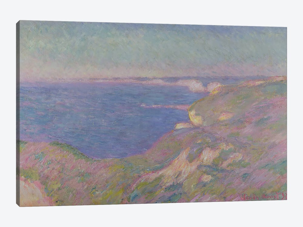 The Cliffs Near Dieppe, 1897  by Claude Monet 1-piece Canvas Artwork