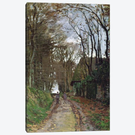 Path in Normandy  Canvas Print #BMN1592} by Claude Monet Canvas Art