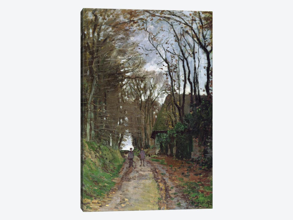 Path in Normandy  by Claude Monet 1-piece Canvas Wall Art