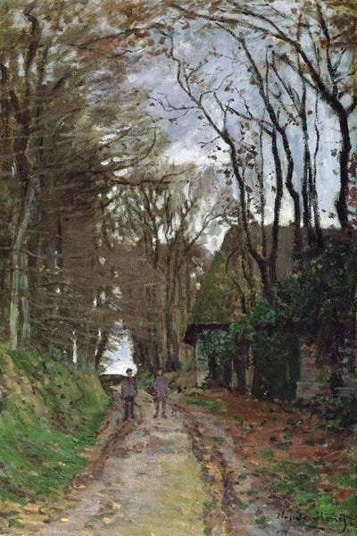 European Décor: Path in Normandy  by Claude Monet
