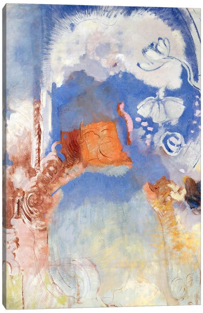 Composition, c.1900  Canvas Art Print - Odilon Redon
