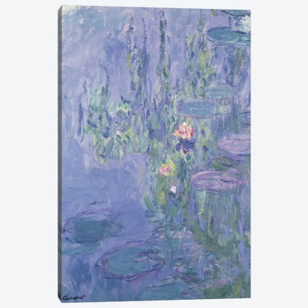 Waterlilies, 1907  Canvas Print #BMN1610} by Claude Monet Canvas Art Print