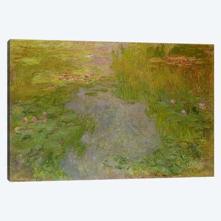 Waterlilies, c.1919  Canvas Print #BMN1611} by Claude Monet Canvas Print