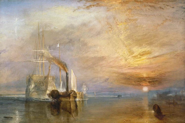 The Fighting Temeraire, 1839 