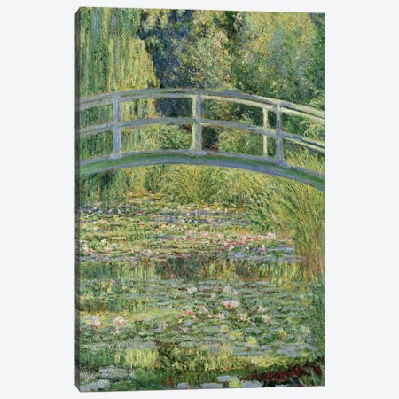 Waterlily Pond, 1899  Canvas Print #BMN164} by Claude Monet Canvas Art