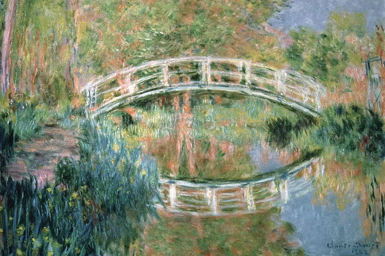 The Japanese Bridge, Giverny, 1892  by Claude Monet wall art