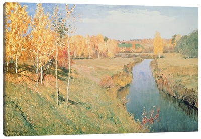 Golden Autumn, 1895  Canvas Art Print