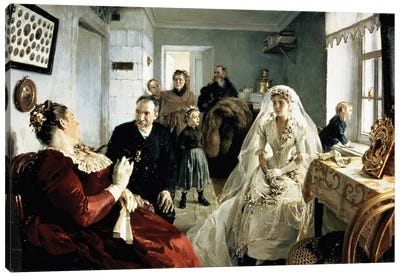 Before the Wedding, 1880s  Canvas Art Print