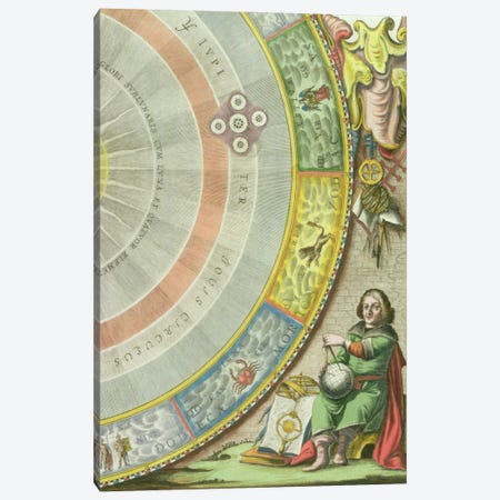 Nicolaus Copernicus  Canvas Print #BMN1731} by Andreas Cellarius Canvas Art