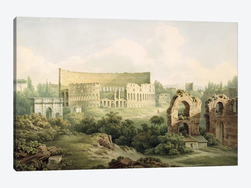 The Colosseum, Rome, 1802  1-piece Canvas Artwork