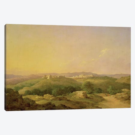 View of Bethlehem, 1857  Canvas Print #BMN1787} by Nikanor Grigor'evich Chernetsov Canvas Wall Art