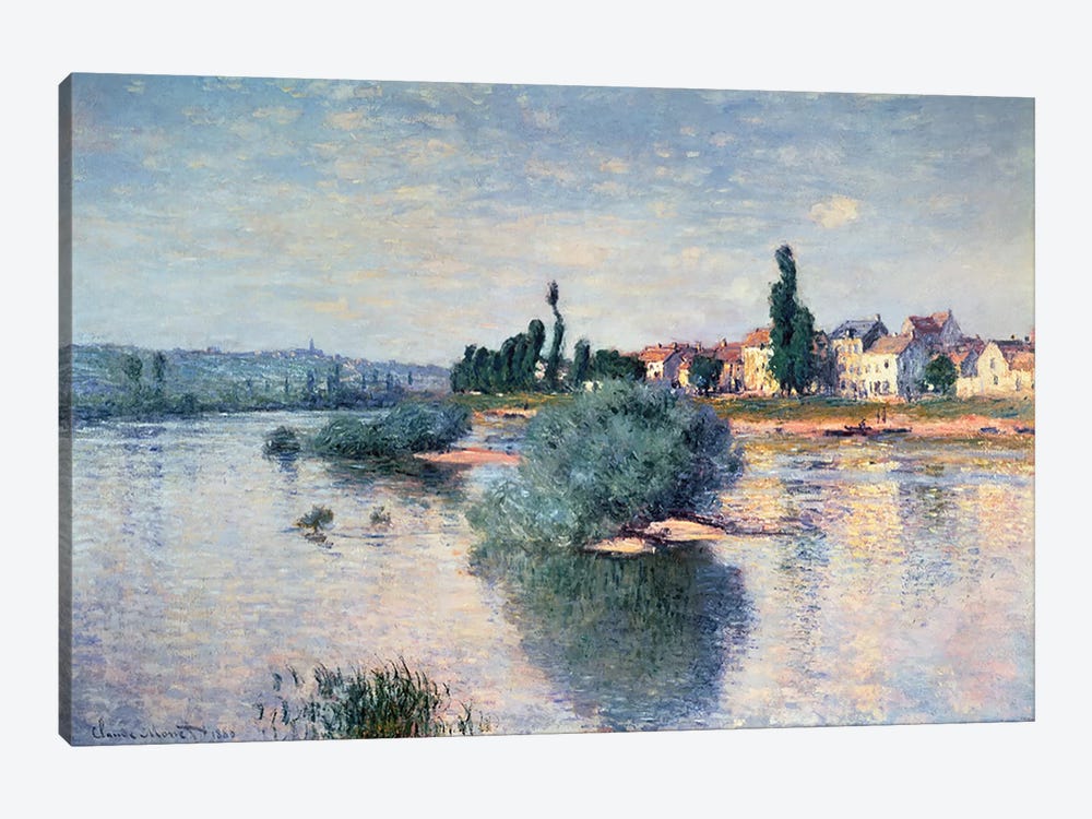 Lavacourt, 1880  by Claude Monet 1-piece Canvas Print