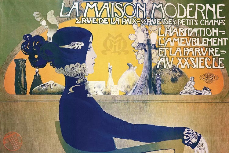 La Maison Moderne, c.1902  by Manuel Orazi wall art