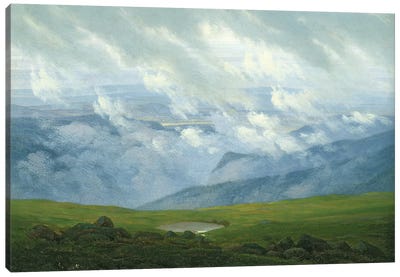 Drifting Clouds  Canvas Art Print - Romanticism Art